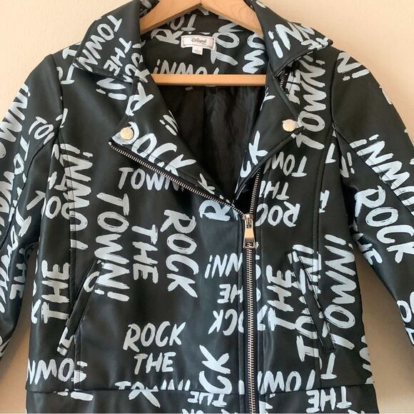 Disney Descendants Faux Leather Moto Jacket - Picture 2 of 4